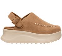 Delray Clog Suede Tan 8