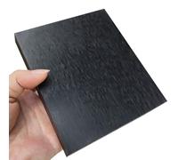 Delrin/Acetal Copolymer Plastic Sheet 1" Thick - 6" x 8" Black POM Plastic Block for Machining Precision Parts,Home Decor,DIY Projects(Opaque Black Acetal Copolymer 1 PCS)