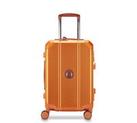 Delsey 55cm Cabin Spinner Suitcase - Alur - Orange - 825801 - 3219110696226