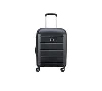 DELSEY Binalong Rigid Cabin Trolley 55 x 40 x 20 cm Expandable 4 Wheels - Black