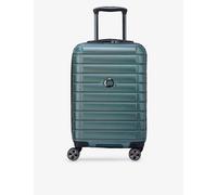 55cm 4 Wheel Expandable Carry On Suitcase - Shadow Green Twill
