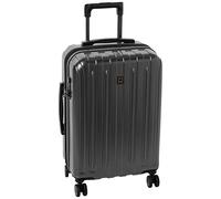 Delsey Luggage Helium Titanium Carry-On EXP Spinner Trolley Metallic, Graphite, One Size