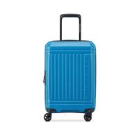 Delsey Paris Lutece Se 4 wheels Cabin trolley 55 cm with expansion pleat blue
