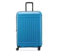 Delsey Paris Lutece Se 4 wheels Trolley 75 cm with expansion pleat blue