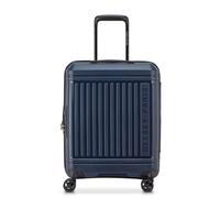 Delsey Paris Lutece Se 4 wheels Cabin trolley 55 cm with expansion pleat blue