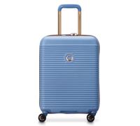 DELSEY PARIS 4 Double Rolls Cabin Trolley Slim Line 55 Sky Blue