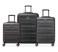 DELSEY PARIS Air Armour 4DR Expandable Trolley Set S Black