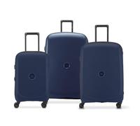 DELSEY PARIS - Belmont Plus - Hard Cabin Suitcase, Blue, SET (Med.)