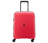 DELSEY PARIS - Belmont Plus MR (Recycled Material) - Hard-Shell Cabin Suitcase 55 cm x 40 cm x 20 cm - 33 L - S Slim - Tangerine Orange