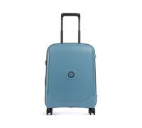 DELSEY PARIS - Belmont Plus - Hard Cabin Suitcase, Zinc Blue, S (55x40x20 cm),
