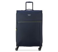 Delsey Paris Brochant 3 4 wheels Trolley 78 cm with expansion pleat blue