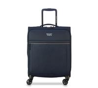 DELSEY PARIS - BROCHANT 3 - Cabin Suitcase - 55 x 40 x 20 cm - S Slim - 36 L - Navy Blue
