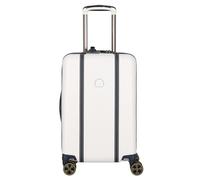 Delsey Paris Cadence 4 wheels Cabin trolley 55 cm with expansion pleat white