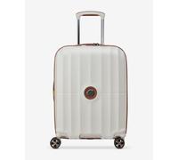 Delsey Paris Carrousel 2 4 wheels Cabin trolley 55 cm with expansion pleat white