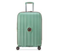Delsey Paris Carrousel 2 4 wheels Trolley 68 cm with expansion pleat green