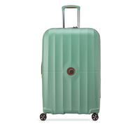 Delsey Paris Carrousel 2 4 wheels Trolley 77 cm with expansion pleat green