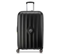 DELSEY Paris Carrousel 2 Rigid Expandable Cabin Suitcase, Black, XL