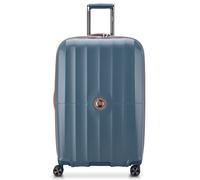 Delsey Paris Carrousel 4 wheels Trolley 76.5 cm with expansion pleat petrol