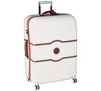 DELSEY Paris Chatelet Air 2.0 Hardside Luggage with Spinner Wheels, Champagne White, Checked-Large 28 Inch, Chatelet Hard+ Hardside Luggage with Spinner Wheels