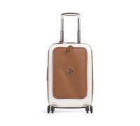 Delsey Paris Chatelet Air 2.0 4-wheeled cabin trolley 55 cm with expansion pleat beige