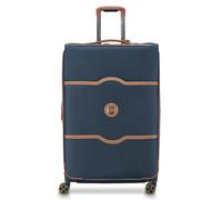 DELSEY Paris Chatelet Air Soft, 29 Inch Large Checked, Navy, 29 Inch Large Checked, Chatelet Air Softside 29 Inch Expandable with Spinner Wheels