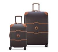 DELSEY PARIS Chatelet Hardside 2.0 Luggage with Spinner Wheels, Chocolate Brown, 2 Piece Set 21/28, Chatelet Hardside 2.0 Luggage with Spinner Wheels