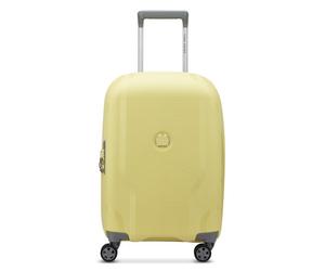 Delsey Paris Clavel 4-wheeled cabin trolley 55 cm with expansion pleat yellow