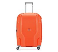 Delsey Paris Clavel 4-wheeled trolley 70 cm with expansion fold orange