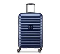 DELSEY Paris Cruise 3.0 2 Wheeled Hardside Suitcase, Deep Navy Blue., Checked-Medium 24 Inch, Cruise 3.0 Expandable Hard Case with Swivel Wheels