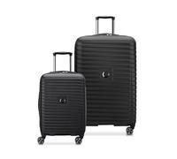 DELSEY Paris Cruise 3.0 Hardside Expandable Luggage with Spinner Wheels, Black, 2 Piece Set, Hardside Expandable Luggage with Spinner Wheels
