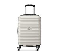 DELSEY PARIS Cruise 3.0 Hardside Expandable Luggage with Spinner Wheels, Glossy Ivory, Carry on 21 Inch, Cruise 3.0 Hardside Expandable Luggage with Spinner Wheels