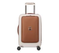 Delsey Paris Chatelet Air 2.0 4-wheeled cabin trolley 55 cm with expansion pleat beige