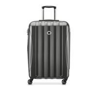 DELSEY Paris Helium Aero Hardside Expandable Luggage with Spinner Wheels, Brushed Charcoal, Checked-Medium 25 Inch, Helium Aero Hardside Expandable Luggage with Spinner Wheels