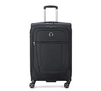 DELSEY PARIS - Helium DLX - Slim Soft Cabin Suitcase - 55 x 40 x 20 cm - 35 liters - S - Black