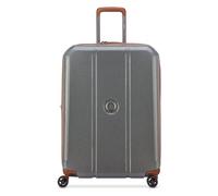 Delsey Paris Helium Ultimate 4 wheels Trolley 70 cm Expandable silver colored