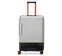 DELSEY PARIS Jeep JH001A Hard Cabin Suitcase 55 cm x 35 cm x 23 cm - 36 L - S, Silver, L