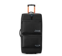 DELSEY PARIS Jeep JS006B Soft Travel Bag 55 cm x 37 cm x 25 cm - 37 L - S, Black, XXL, Duffle