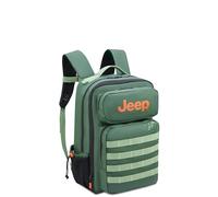 DELSEY PARIS Jeep JS010B Soft Backpack 49 cm x 32 cm x 21 cm 34 Litres XS, Green, XS, Casual