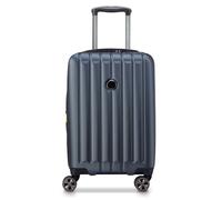 Delsey Paris Longitude 4 wheels Cabin trolley 55 cm with expansion pleat gray