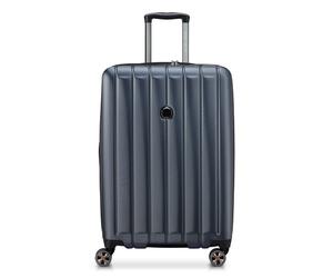 Delsey Paris Longitude 4 wheels Trolley 69 cm Expandable gray