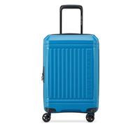 Delsey Paris Lutece Se 4 wheels Cabin trolley 55 cm with expansion pleat blue