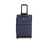 DELSEY PARIS 2 Rolls Expandable Cabin Trolley WP 55 S Marine Blue