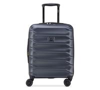Delsey Paris Meteor 4 wheels Cabin suitcase 55 cm Expandable blue