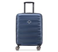 Delsey Paris Meteor 4 wheels Cabin trolley 55 cm with expansion pleat blue