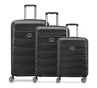Delsey Paris Meteor 4 wheels Suitcase set 3-piece Expandable gray