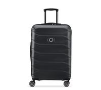 DELSEY PARIS - Meteor EU - Expandable Medium Hard Suitcase - 68 x 44 x 30 cm - 76 Litres - Black, Black