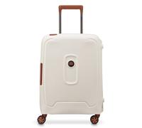 Delsey Slim Moncey 36L Suitcase Cream White Brown