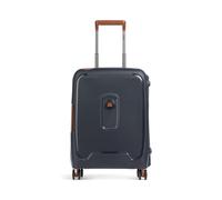 DELSEY PARIS 4 Double Rolls Cabin Trolley Slim 55 Ink Blue