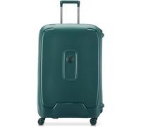 DELSEY PARIS - Moncey - Valise cabine rigide - 55 x 35 x 25 cm - 38 litres - S - Black, Green, L, Recyclé & Recyclable