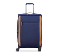 Delsey Paris Montmartre 3 4 wheels Trolley 66 cm with expansion pleat blue